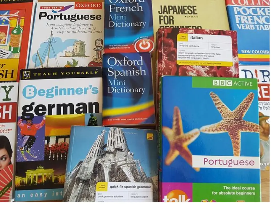 Dictionaries, Books, Magazines